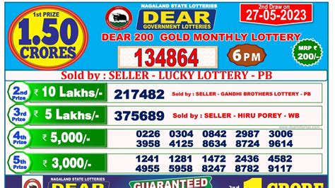 dear 200 monthly lottery result today 6pm